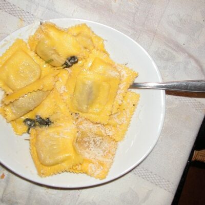 Tortelli di zucca al burro