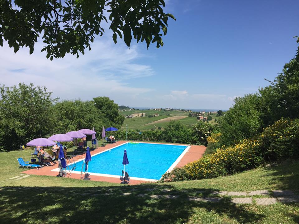 La piscina di Podere Casale