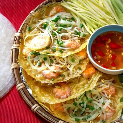 Crêpes vietnamite (Bánh xèo)