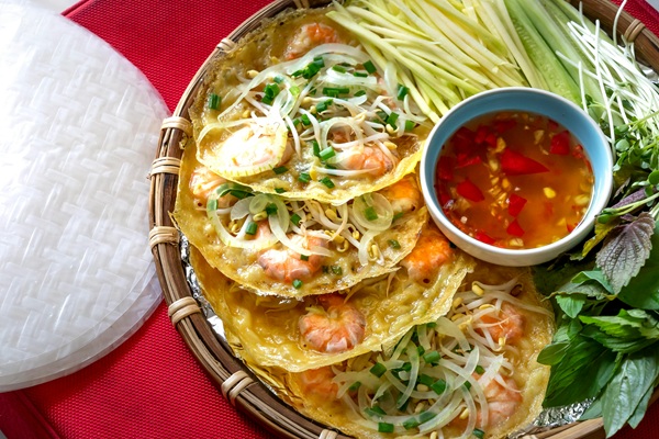 Crêpes vietnamite (Bánh xèo)